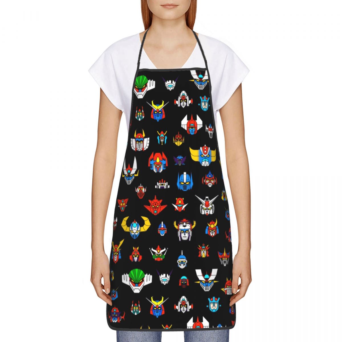 Ufo Robot Logo Funny Apron Men - Kitchen Robot Baking reseña y precio