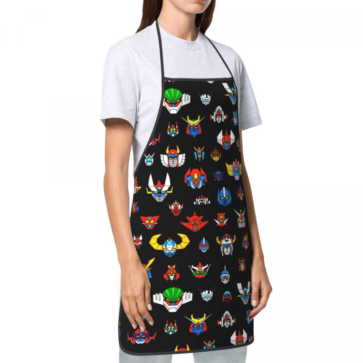 Ufo Robot Logo Funny Apron Men - Kitchen Robot Baking reseña y precio