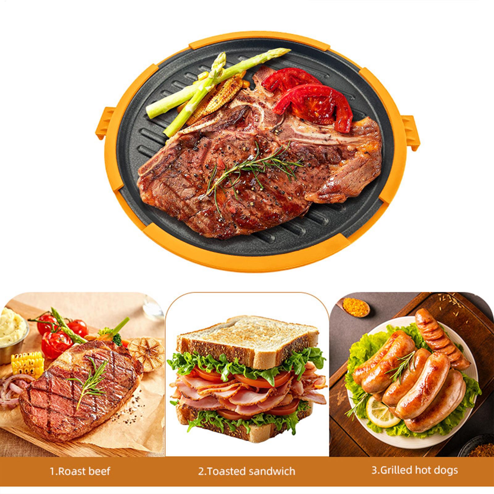 Microwave Grill Pan Quick-Heat - Kitchen Baking Tray reseña y precio