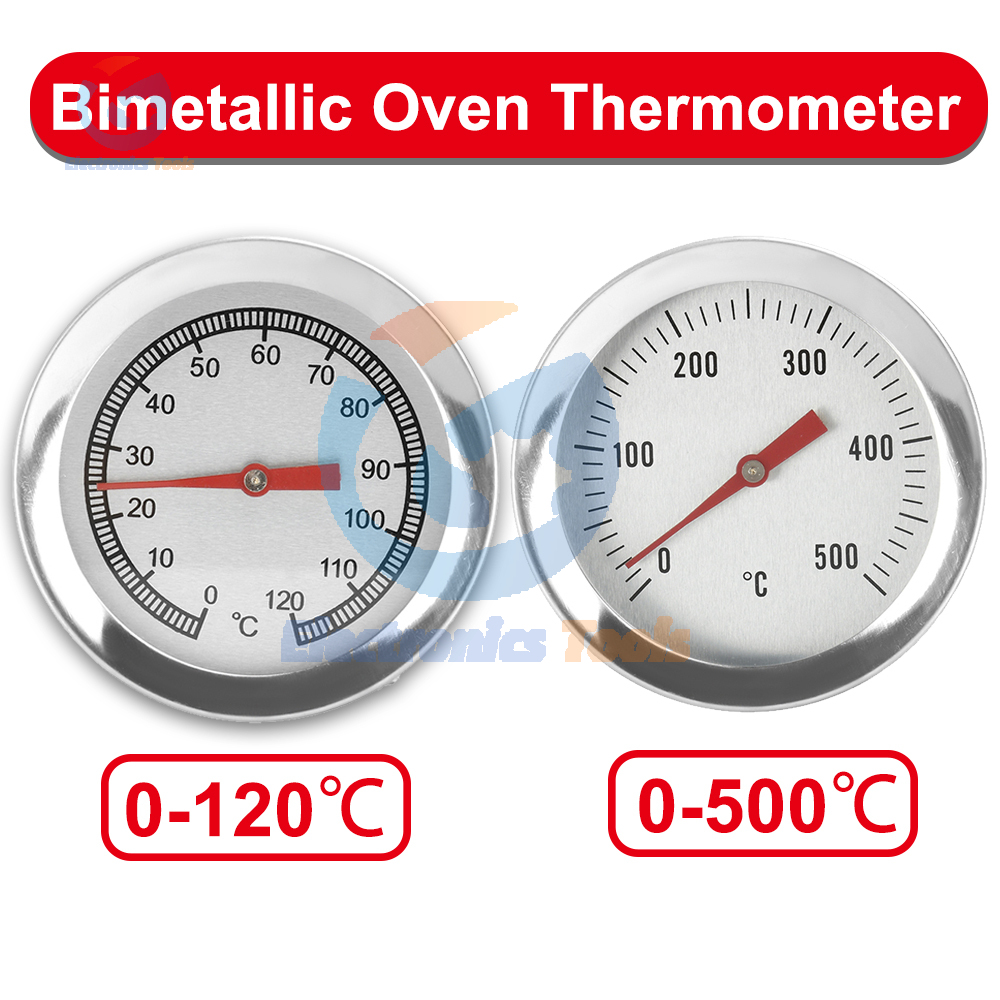 120℃ 500℃ Oven Thermometer Sta - Oven Thermometer Analog reseña y precio