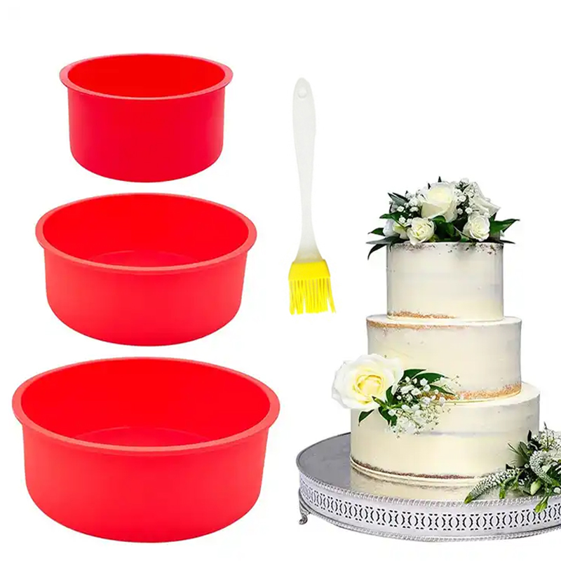 Round Silicone Cake Pan Baking - Springform Pan Set reseña y precio