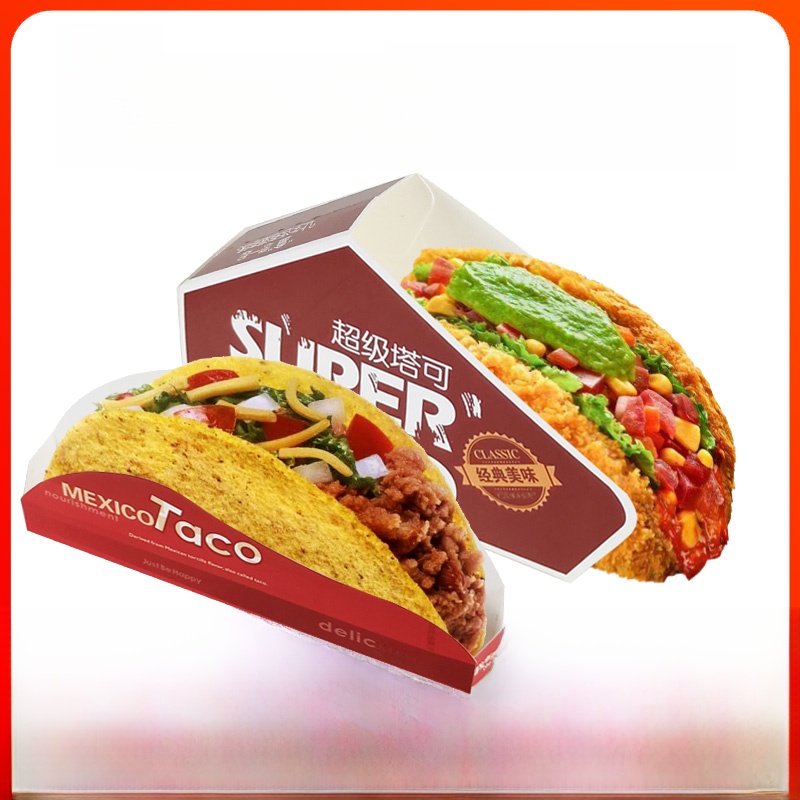Super Taco Takeaway Box Corn T - Kitchen Paper For Baking reseña y precio