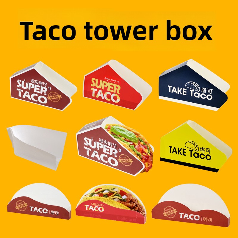 Super Taco Takeaway Box Corn T - Kitchen Paper For Baking reseña y precio
