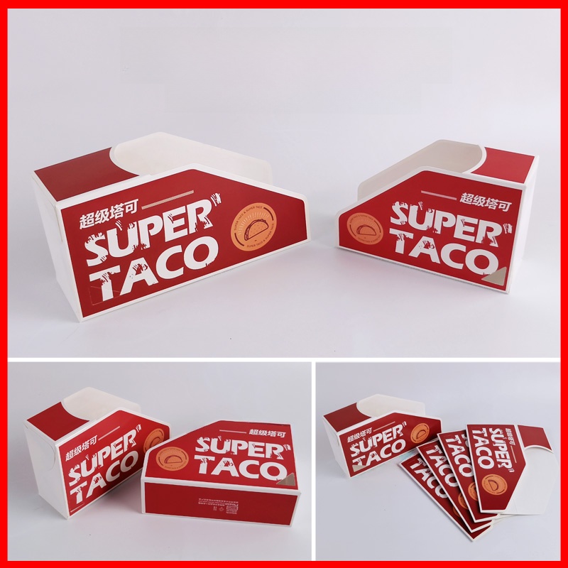 Super Taco Takeaway Box Corn T - Kitchen Paper For Baking reseña y precio