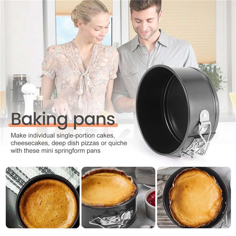 AT21-4-Inch Mini Springform Pa - Springform Pan Set reseña y precio