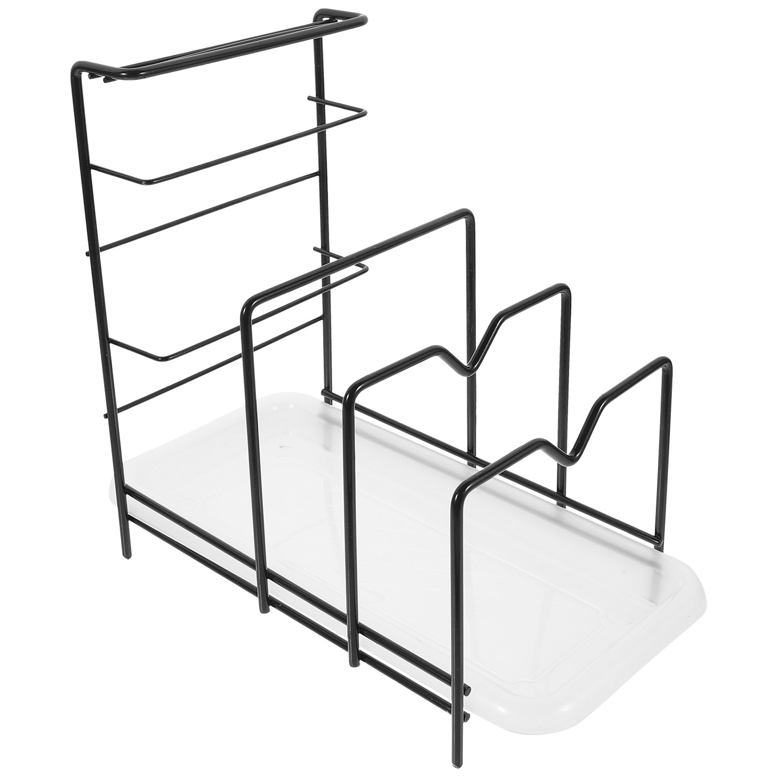 Pot Lid Rack Cutting Board Org - Kitchen Baking Tray Rack reseña y precio