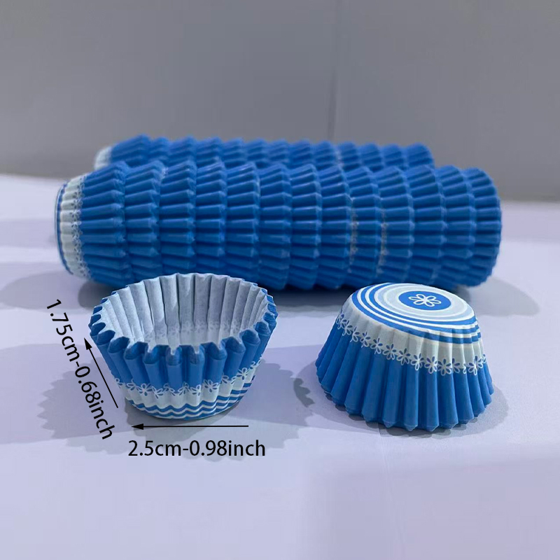 200Pcs/500Pcs/1000Pcs Blue Flo - Kitchen Paper For Baking reseña y precio
