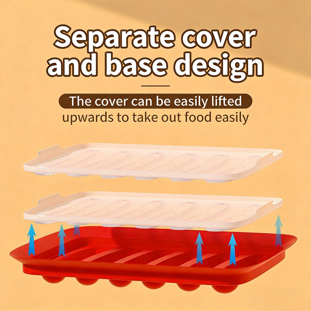 6-Cavity Silicone Sausage Make - Baking Kitchen For Kids reseña y precio