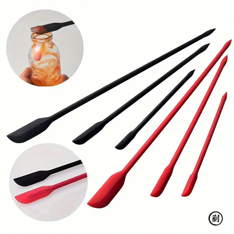 3-Piece Mini Silicone Spatula  - Baking Kitchen Set reseña y precio