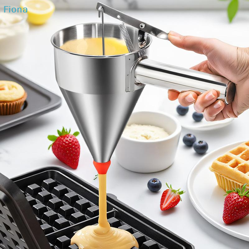 ✔Stainless Steel Funnel Dispen - Kitchen Baking Tray Rack reseña y precio