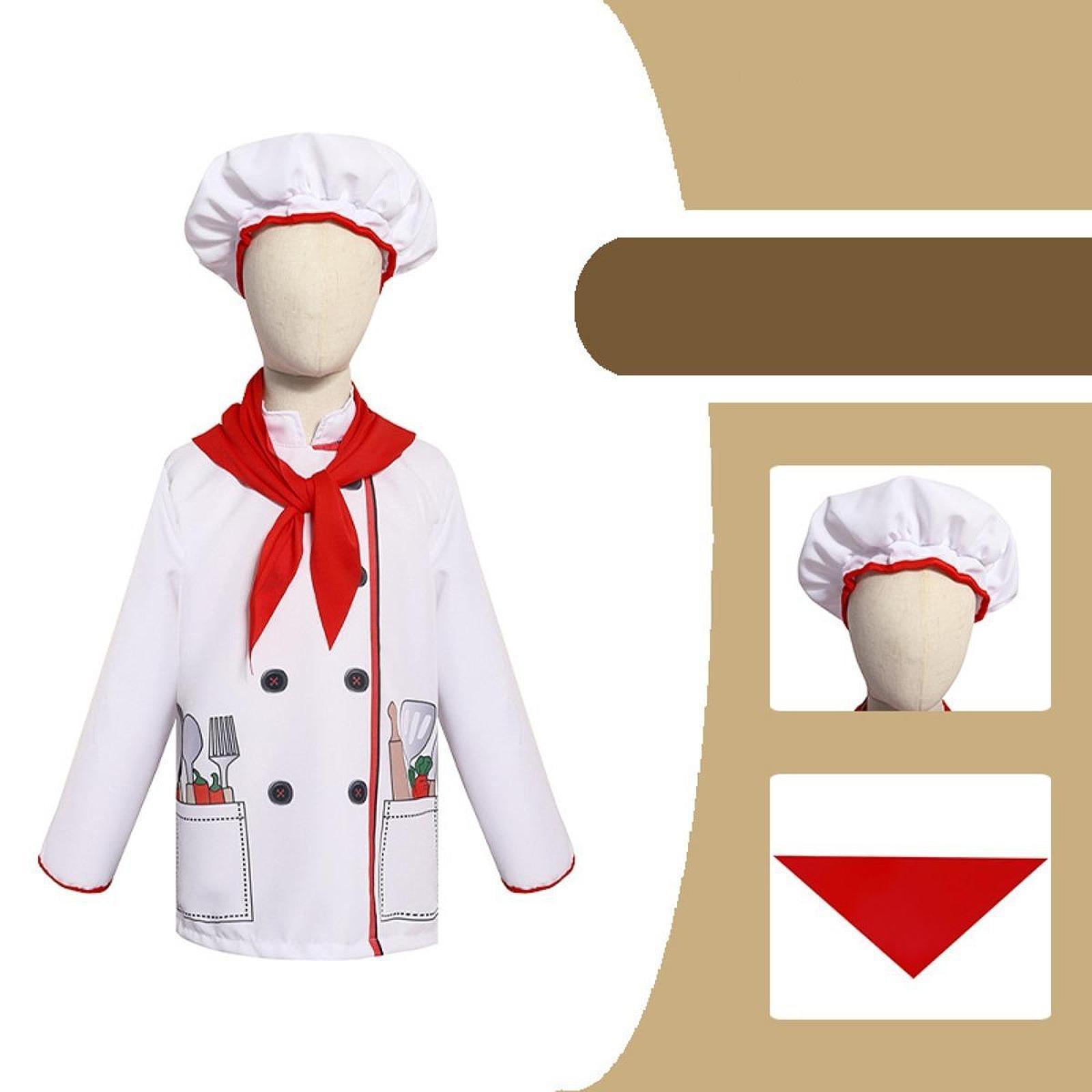Kids Chef Costume Set Kids Coo - Cooking Chef Xl reseña y precio