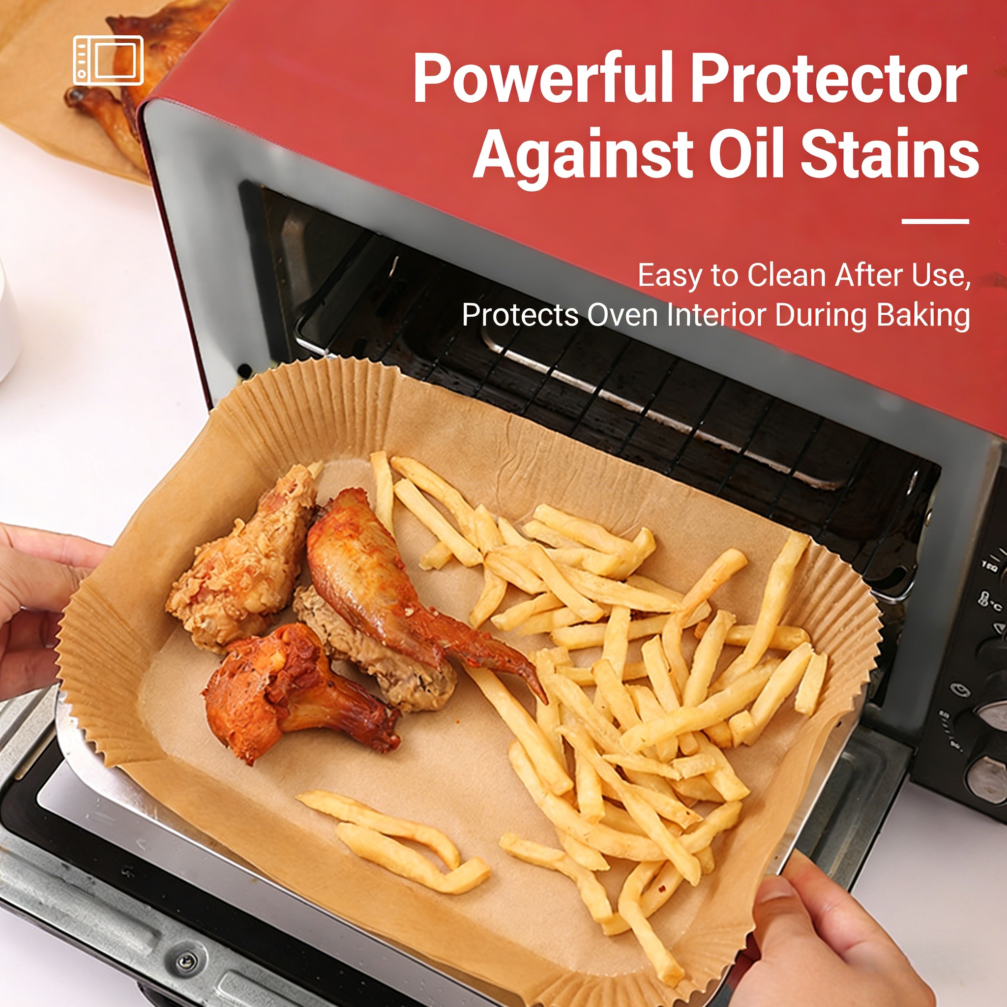 Disposable Air Fryer Paper Non - Kitchen Paper For Baking reseña y precio