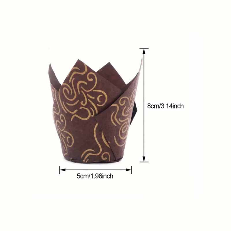 50Pcs/100Pcs/200Pcs Tulip Cake - Kitchen Paper For Baking reseña y precio