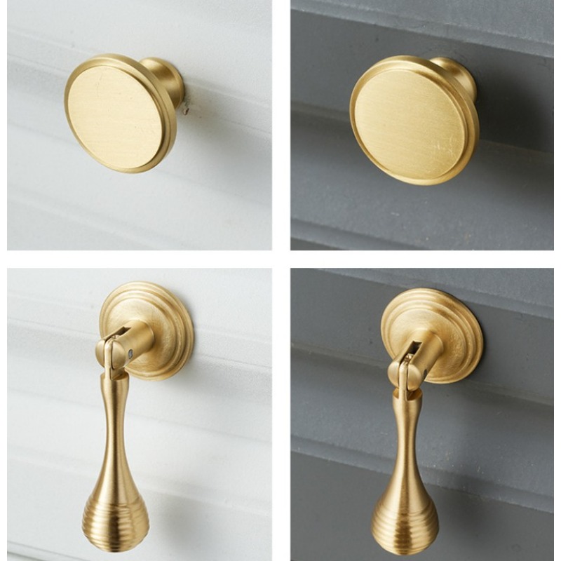 Solid Brass Cabinet Handle/Min - Kitchen Baking Drawer reseña y precio