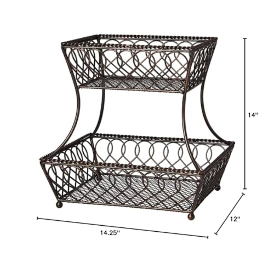 Loop and Lattice 2-Tier Rectan - Kitchen Baking Mat reseña y precio