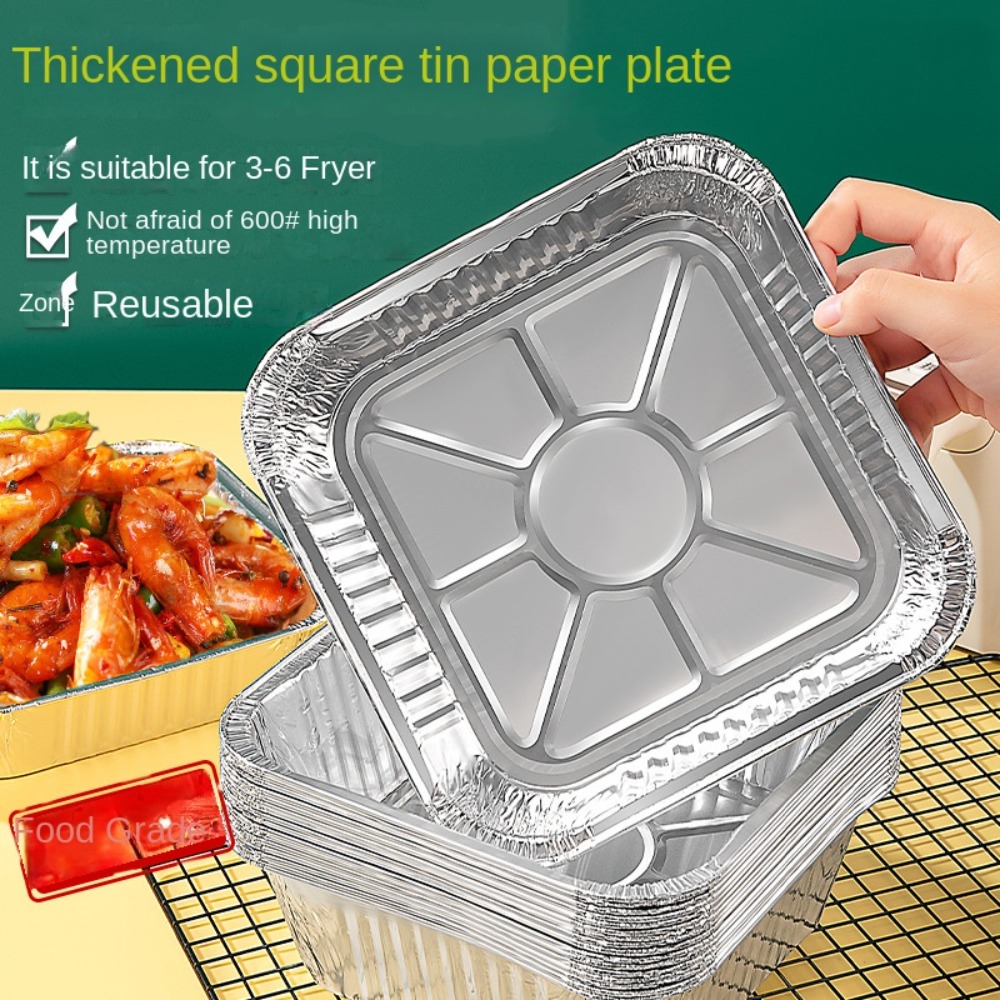 20CM Air Fryer Aluminum Foil P - Kitchen Baking Tray reseña y precio