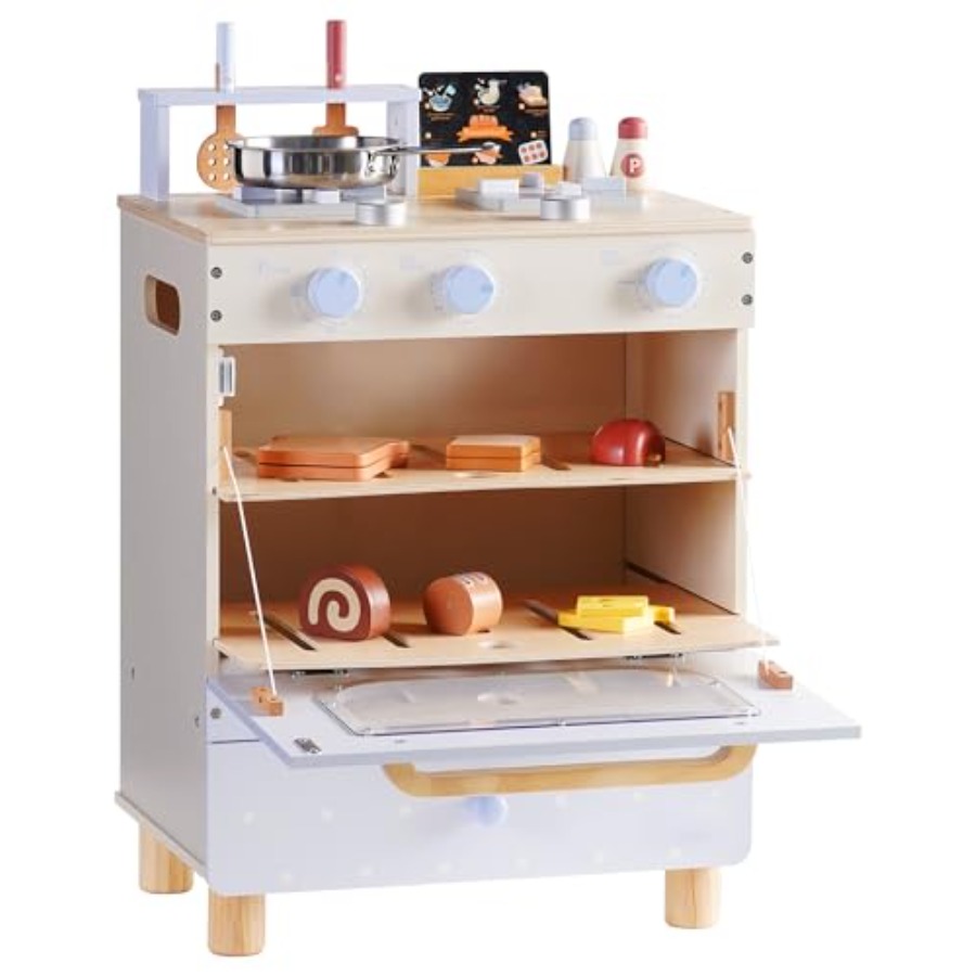 ' pretend play kitchen set: wo - Kitchen Baking Drawer reseña y precio