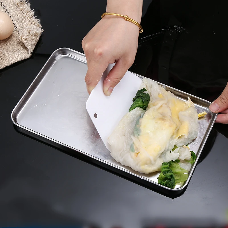 Stainless Steel Rectangle Food - Kitchen Baking Dishes reseña y precio