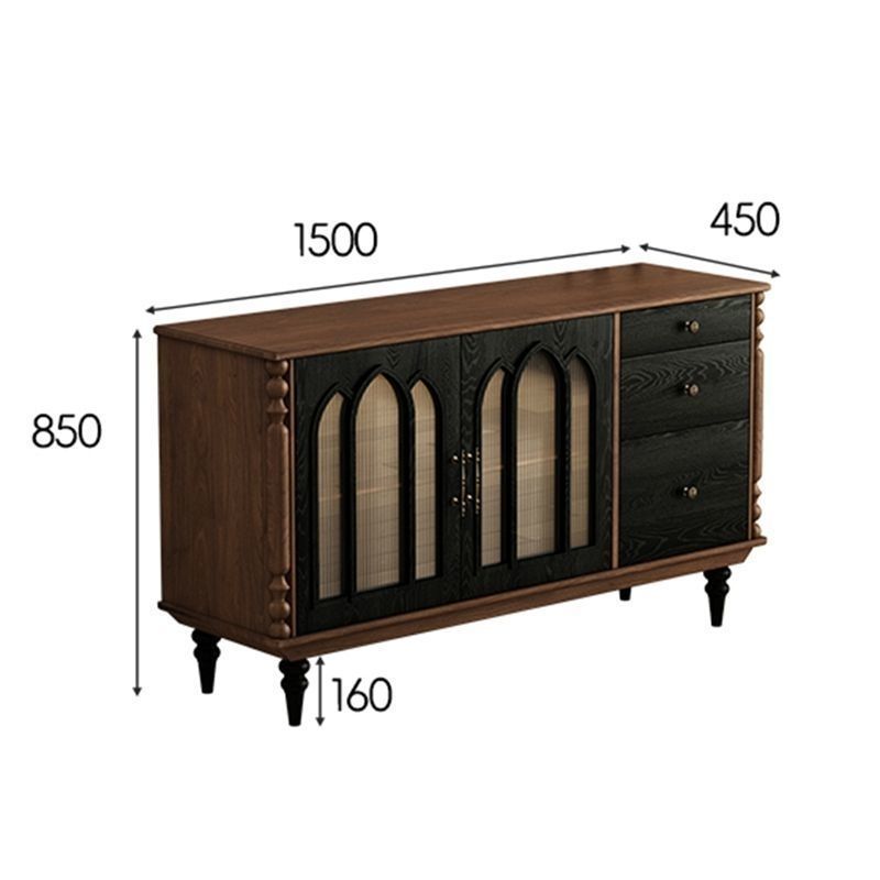 French solid wood dining side  - Kitchen Zain reseña y precio