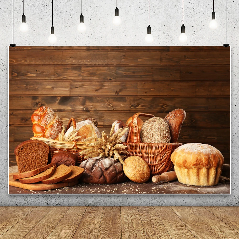 Wooden Planks Backdrop Baking  - Kitchen Baking Background reseña y precio