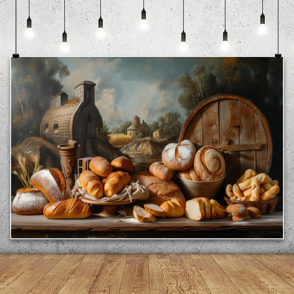 Wooden Planks Backdrop Baking  - Kitchen Baking Background reseña y precio