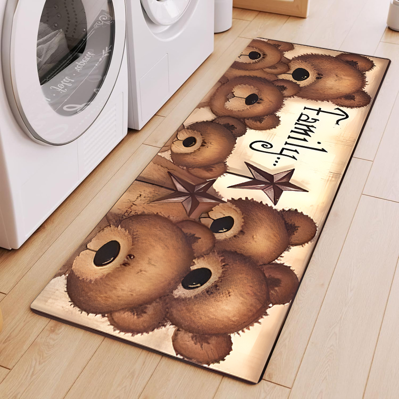 Red Check Border Cartoon Bakin - Kitchen Living Baking Mats reseña y precio