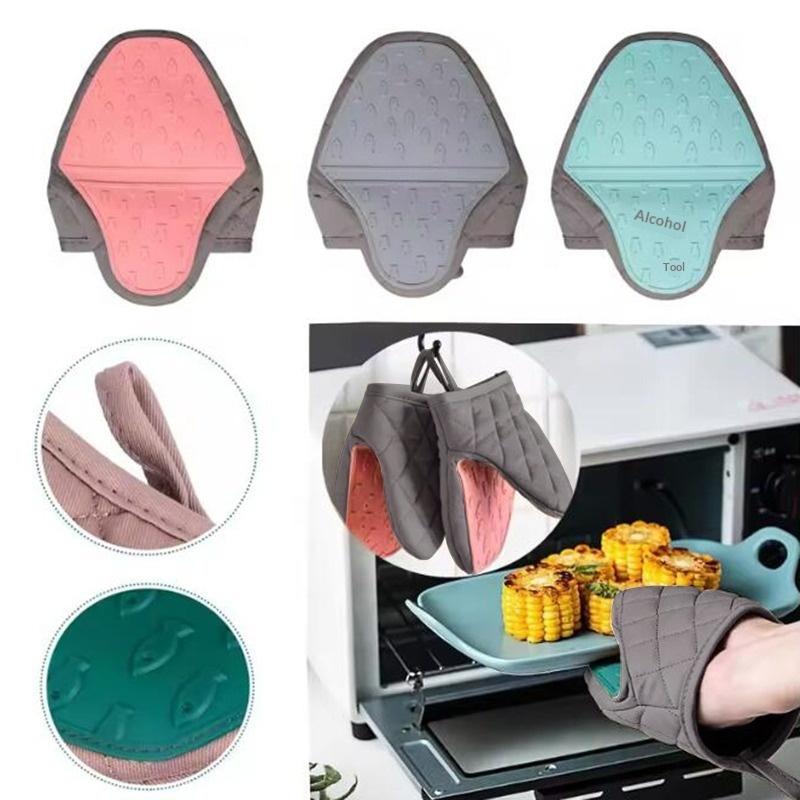 Anti-Scald Silicone Oven Glove - Kitchen Baking Dishes reseña y precio