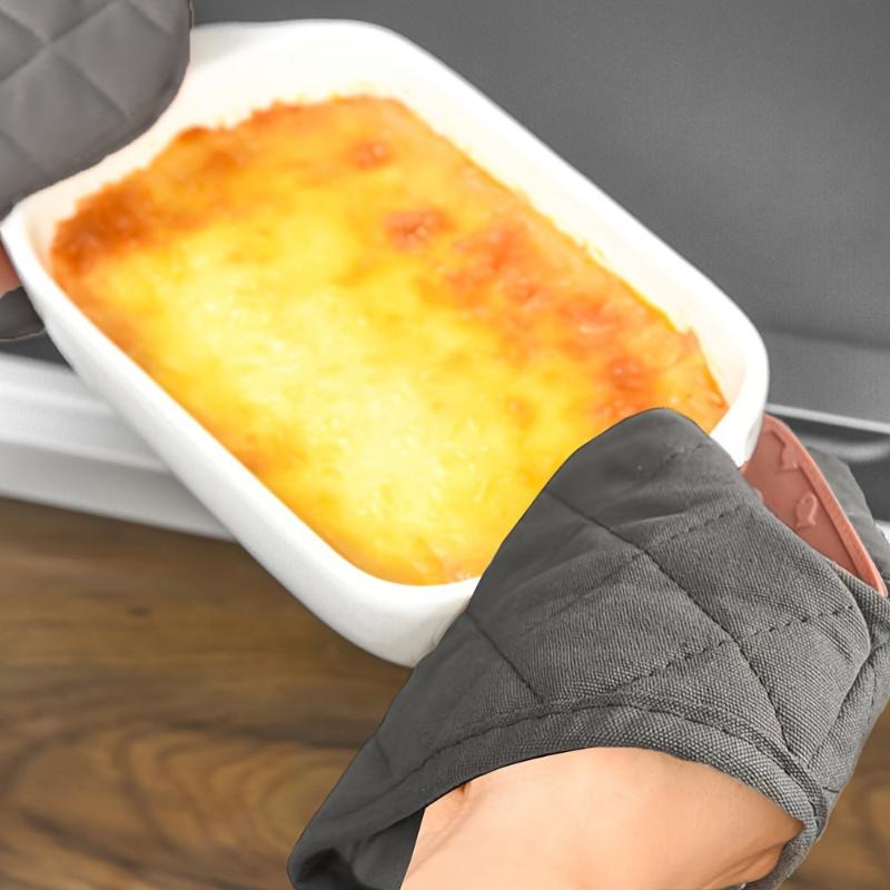 Anti-Scald Silicone Oven Glove - Kitchen Baking Dishes reseña y precio