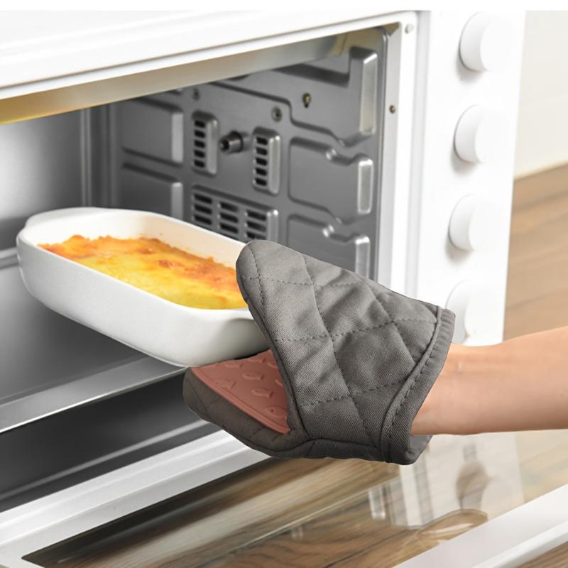 Anti-Scald Silicone Oven Glove - Kitchen Baking Dishes reseña y precio