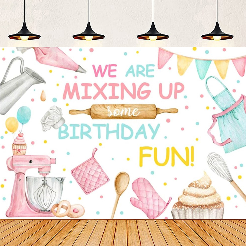 Pink Baking Dessert Cooking Ha - Kitchen Baking Background reseña y precio