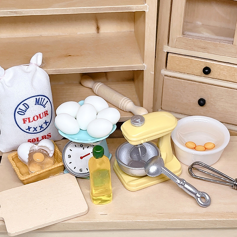 1Set 1:12 Dollhouse Miniature  - Miniature Baking Kitchen reseña y precio