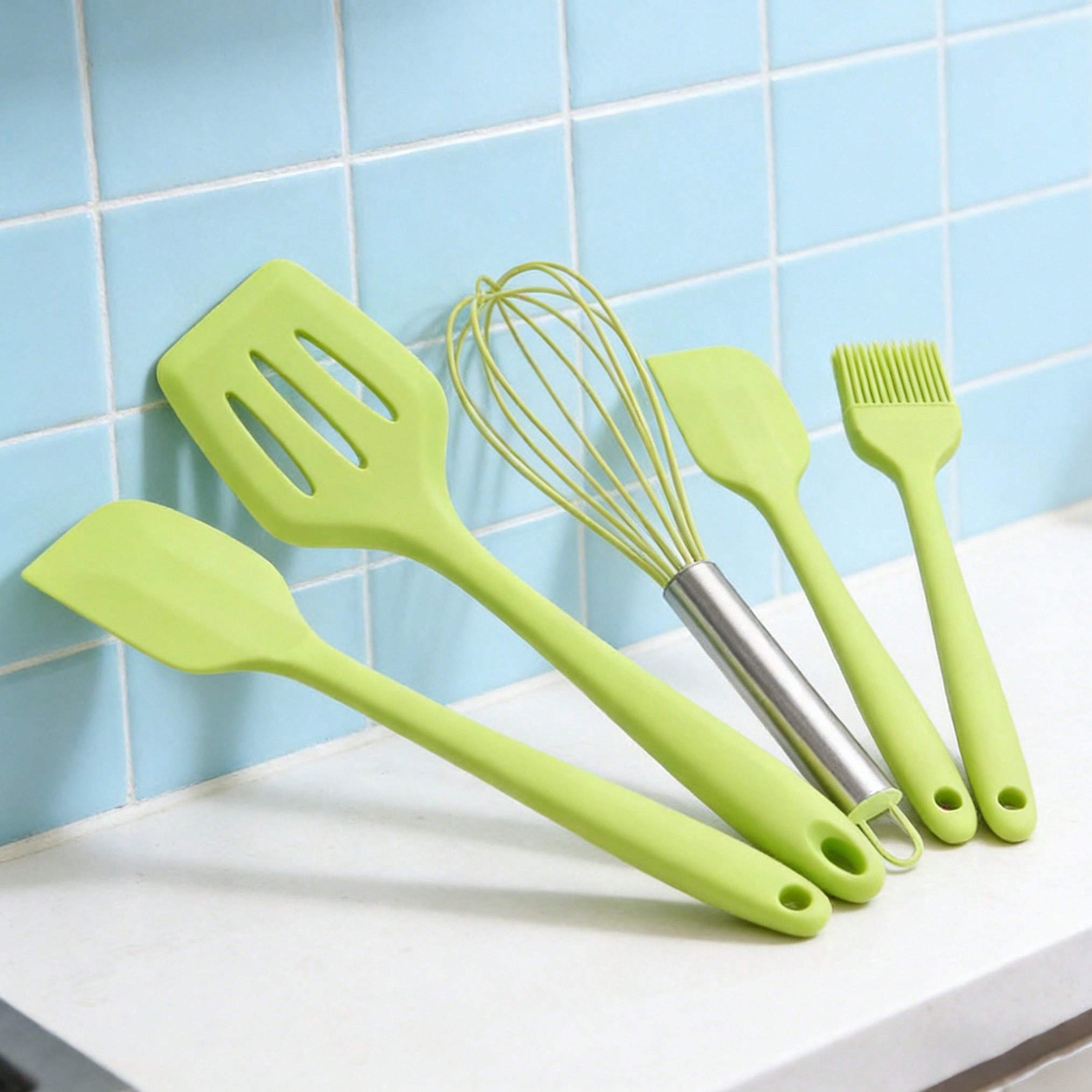 Silicone Cooking Utensils Set, - Baking Kitchen Set reseña y precio