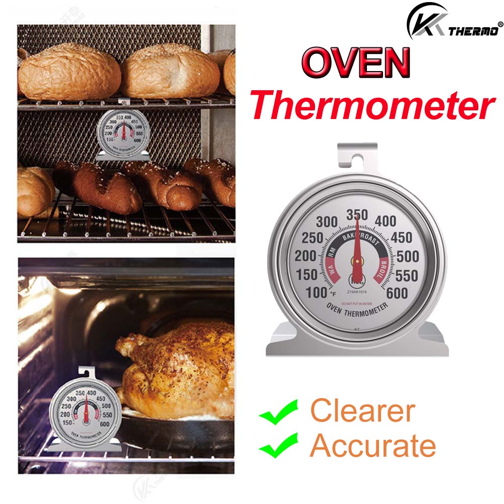 Stainless Steel Oven Thermomet - Oven Thermometer Analog reseña y precio
