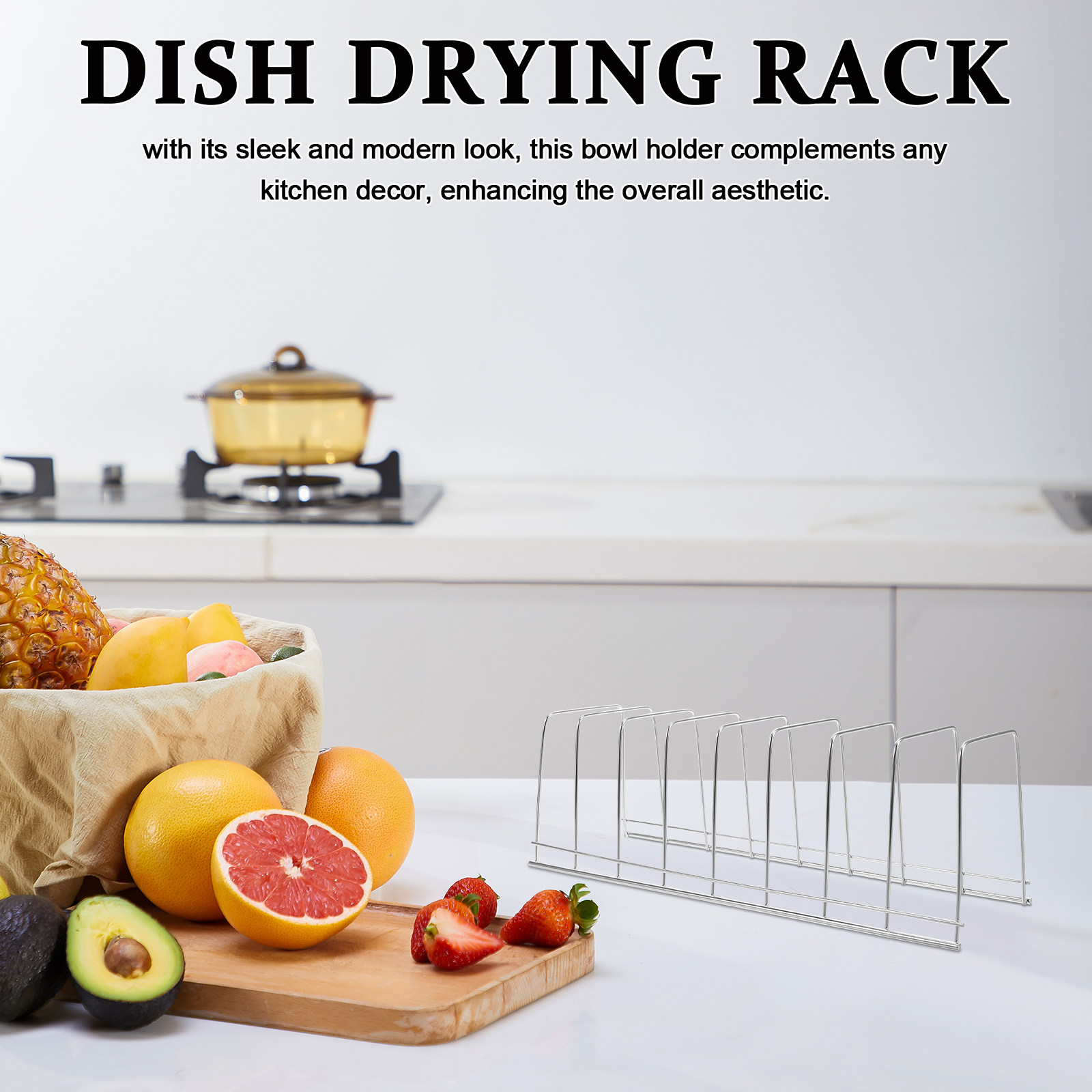 Stainless Steel Kitchen Dish D - Kitchen Baking Tray Rack reseña y precio