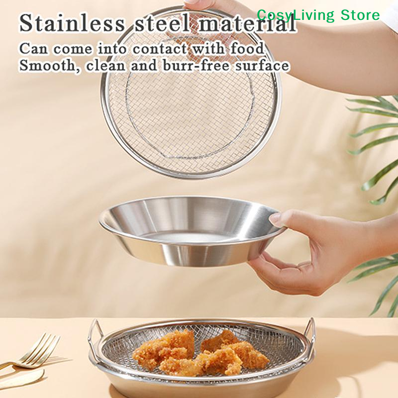[CL]Stainless Steel Drain Tray - Kitchen Baking Tray Rack reseña y precio