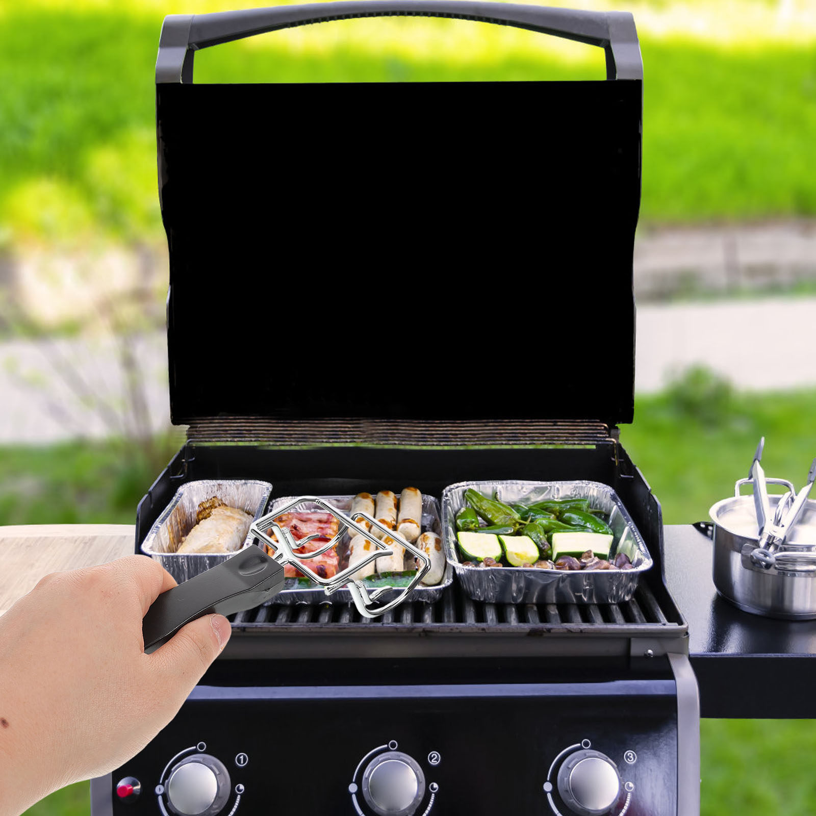 Electric Oven Tray Remover Sta - Kitchen Baking Tray Rack reseña y precio