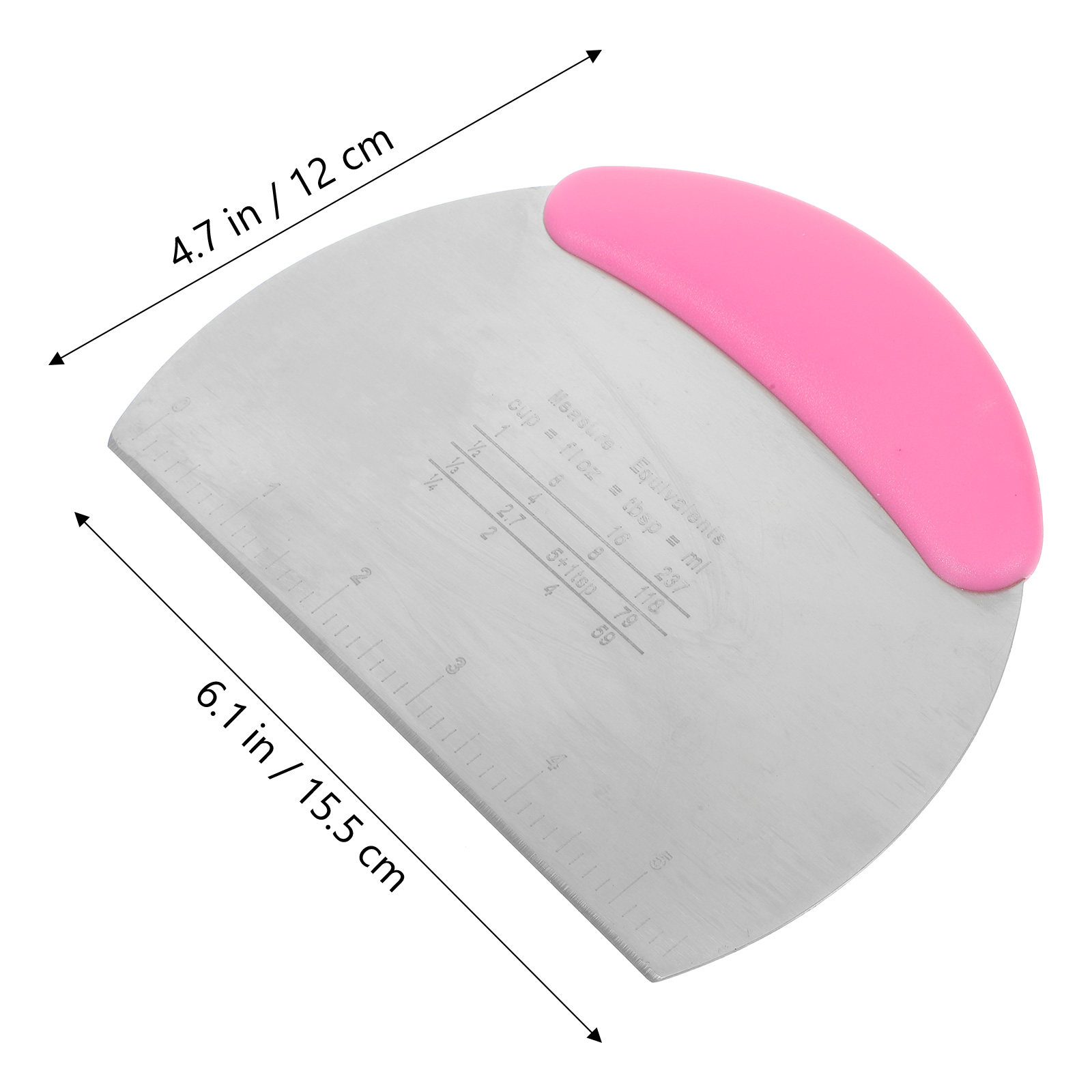 2Pcs Silicone Dough Scraper Se - Baking Kitchen Set reseña y precio
