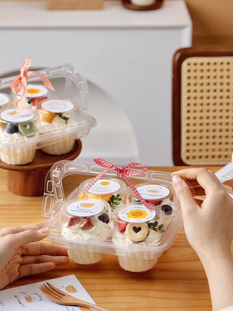 Handheld Cupcake Packaging Box - Kitchen Baking Cooking reseña y precio