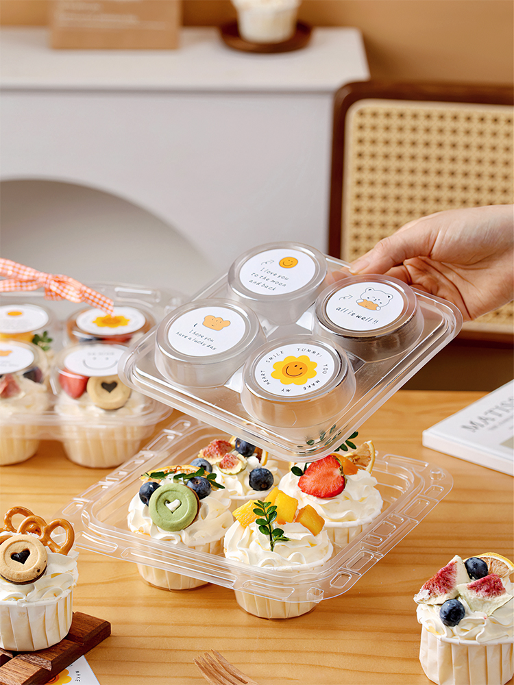 Handheld Cupcake Packaging Box - Kitchen Baking Cooking reseña y precio