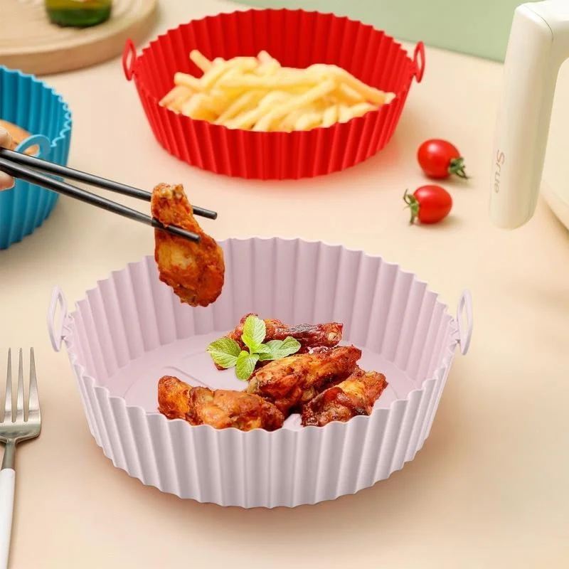 Silicone Basket Pot Tray Airfr - Kitchen Baking Tray reseña y precio