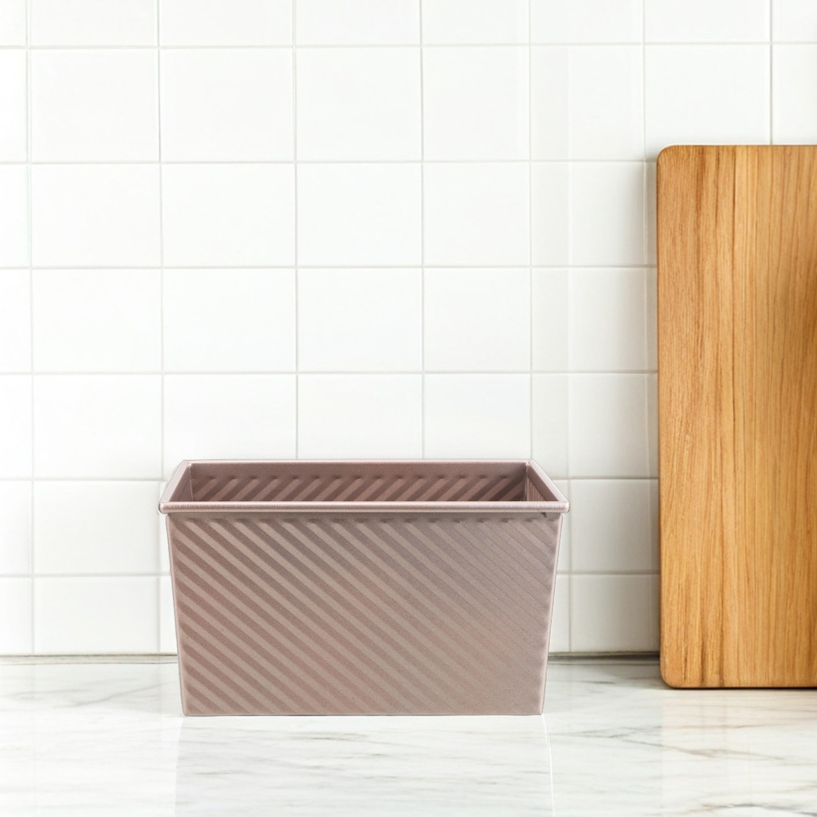 Non-Stick Rectangular Toast Pa - Kitchen Baking Tray reseña y precio