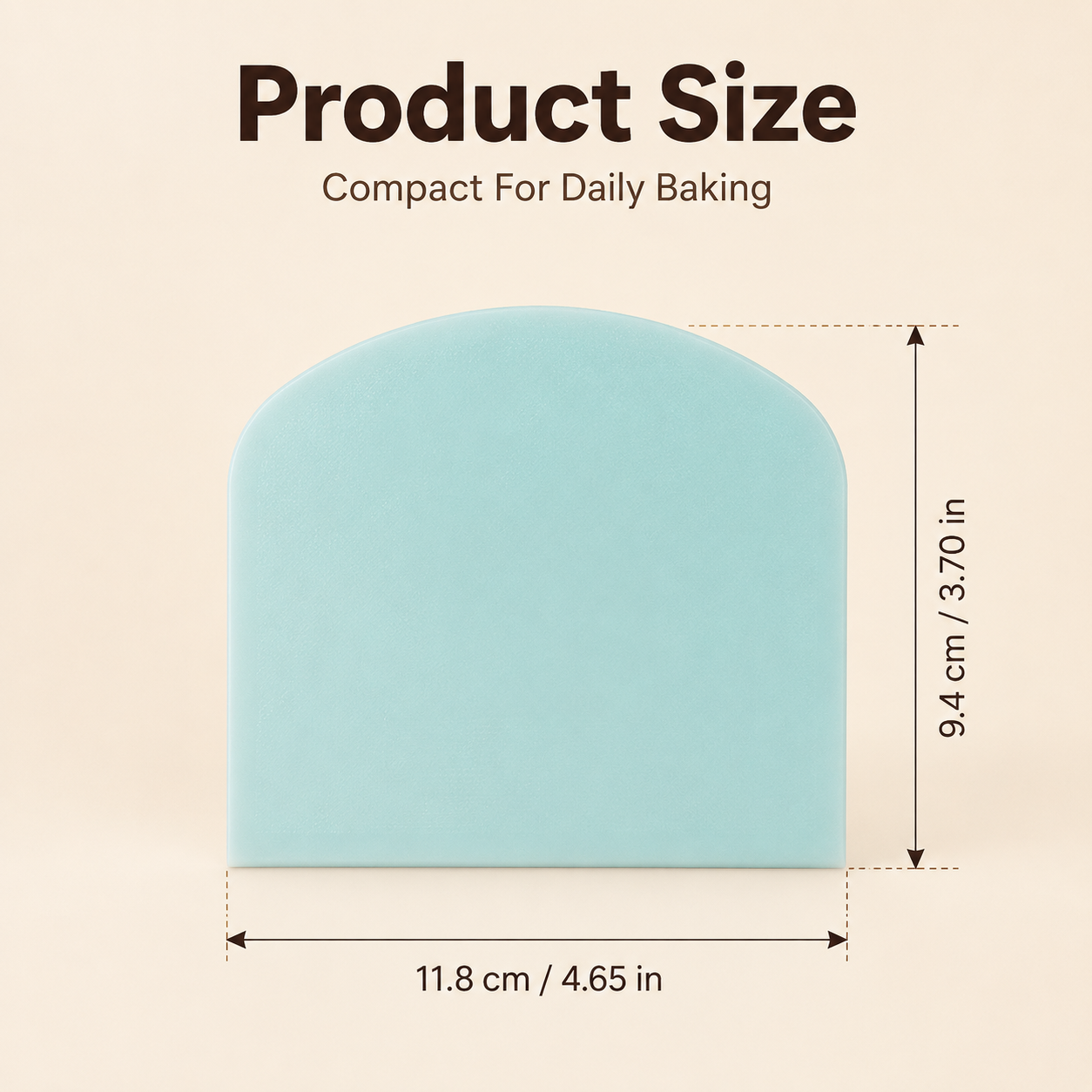 Flexible PE Dough Scraper, Bak - Dough Scraper Curved reseña y precio
