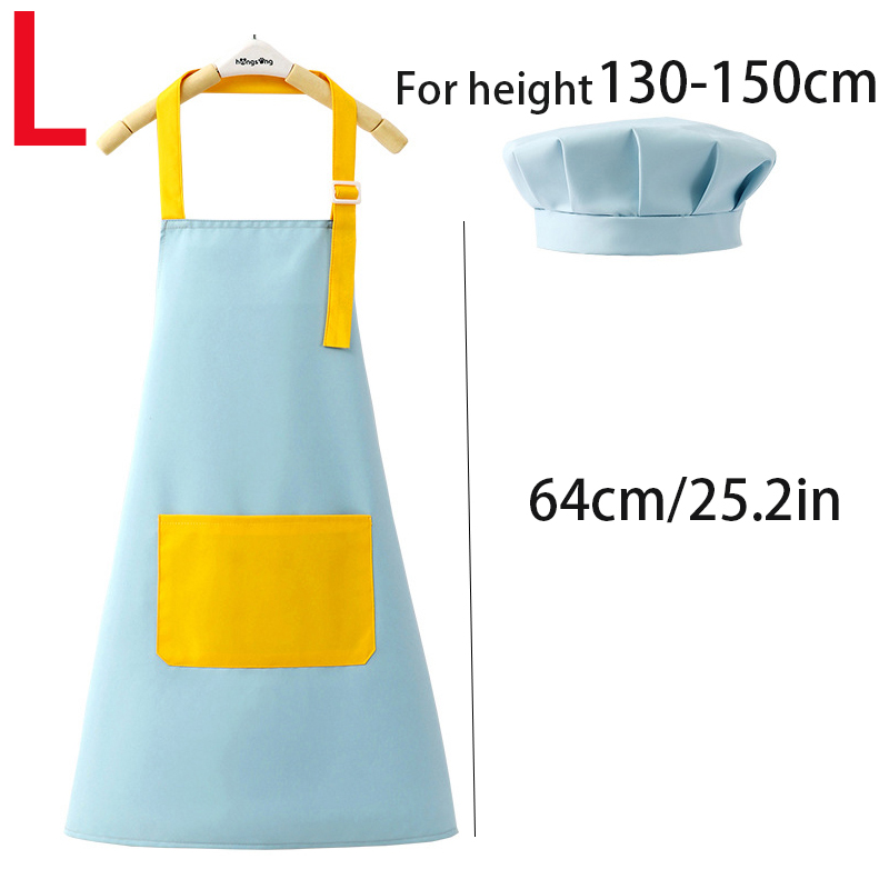 Kids Apron and Chef Hat Set Ad - Baking Kitchen For Kids reseña y precio
