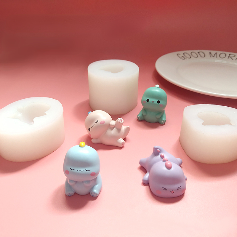 Dinosaurs Silicone Soap Molds  - Baking Kitchen For Kids reseña y precio