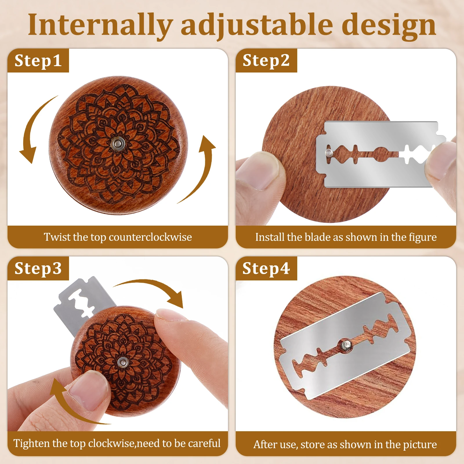 Bread Lame Dough Score Cutting - Dough Scraper Curved reseña y precio