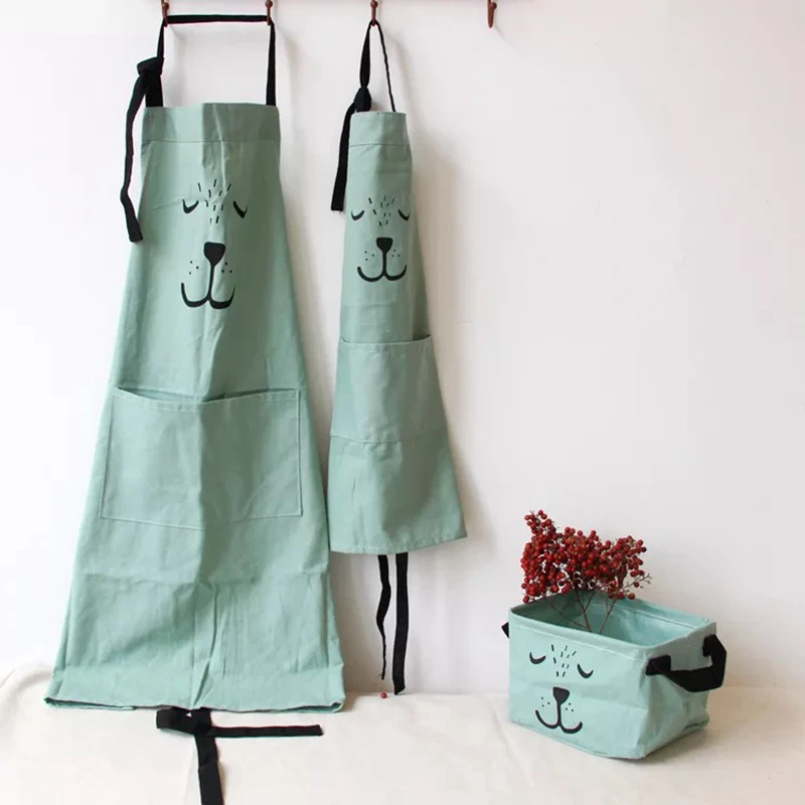 Kids Adult Aprons Woman kitche - Baking Kitchen For Kids reseña y precio