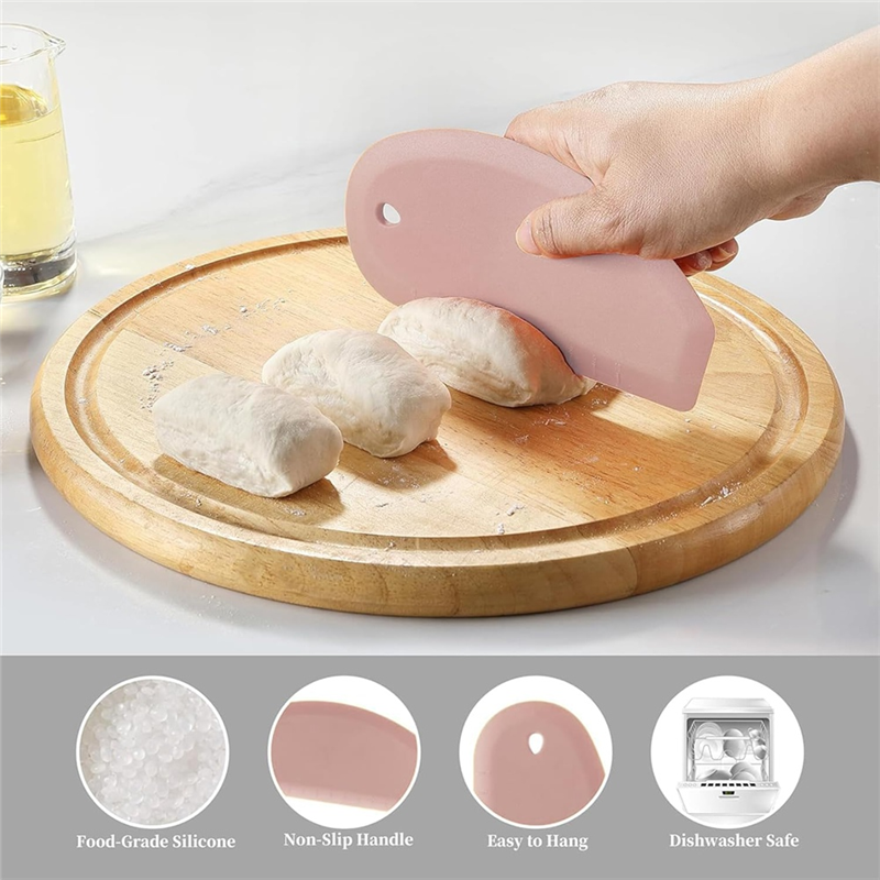 ABRB-Silicone Bowl Scraper Fle - Dough Scraper Curved reseña y precio
