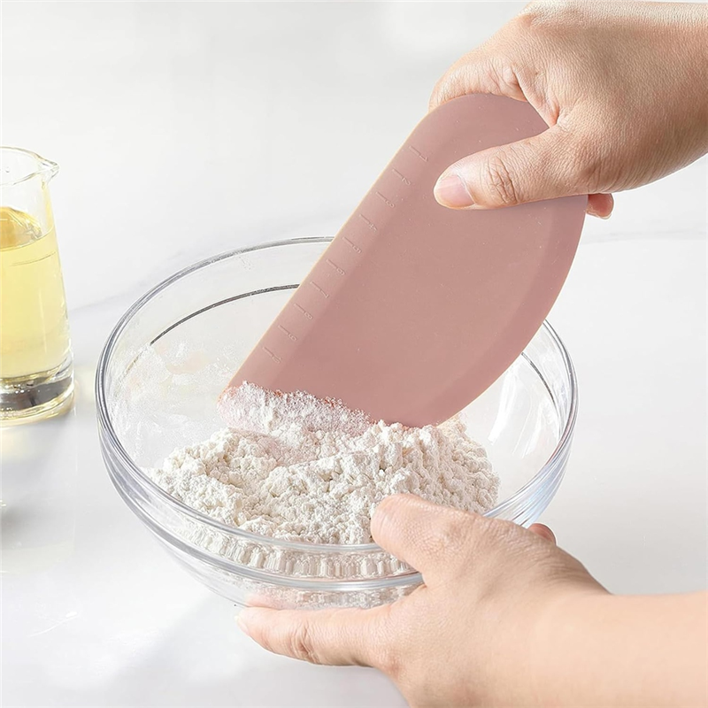 ABRB-Silicone Bowl Scraper Fle - Dough Scraper Curved reseña y precio