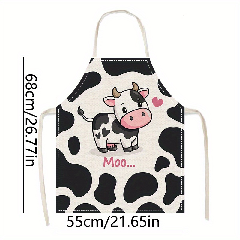 1pc Cute Cartoon Cow Print Kit - Baking Kitchen For Kids reseña y precio