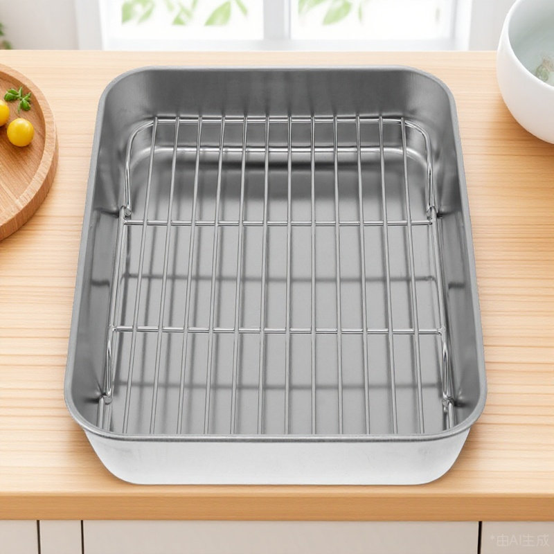 1Set Bbq Baking Tray Stainless - Kitchen Baking Tray Rack reseña y precio